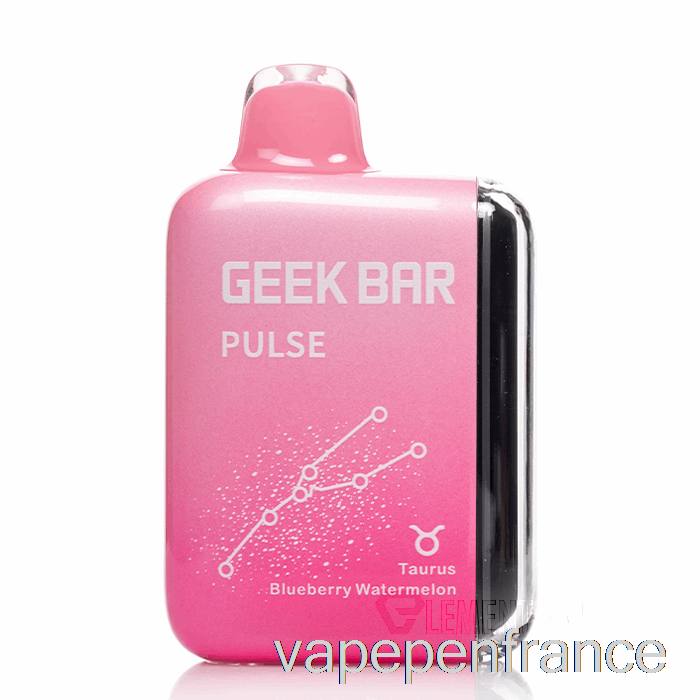 Geek Bar Pulse 15000 Stylo Vape Jetable Myrtille Pastèque